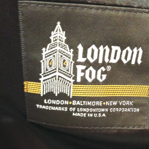 LONDON FOG - Men's Grey Wool Overcoat - Picture 5 of 8