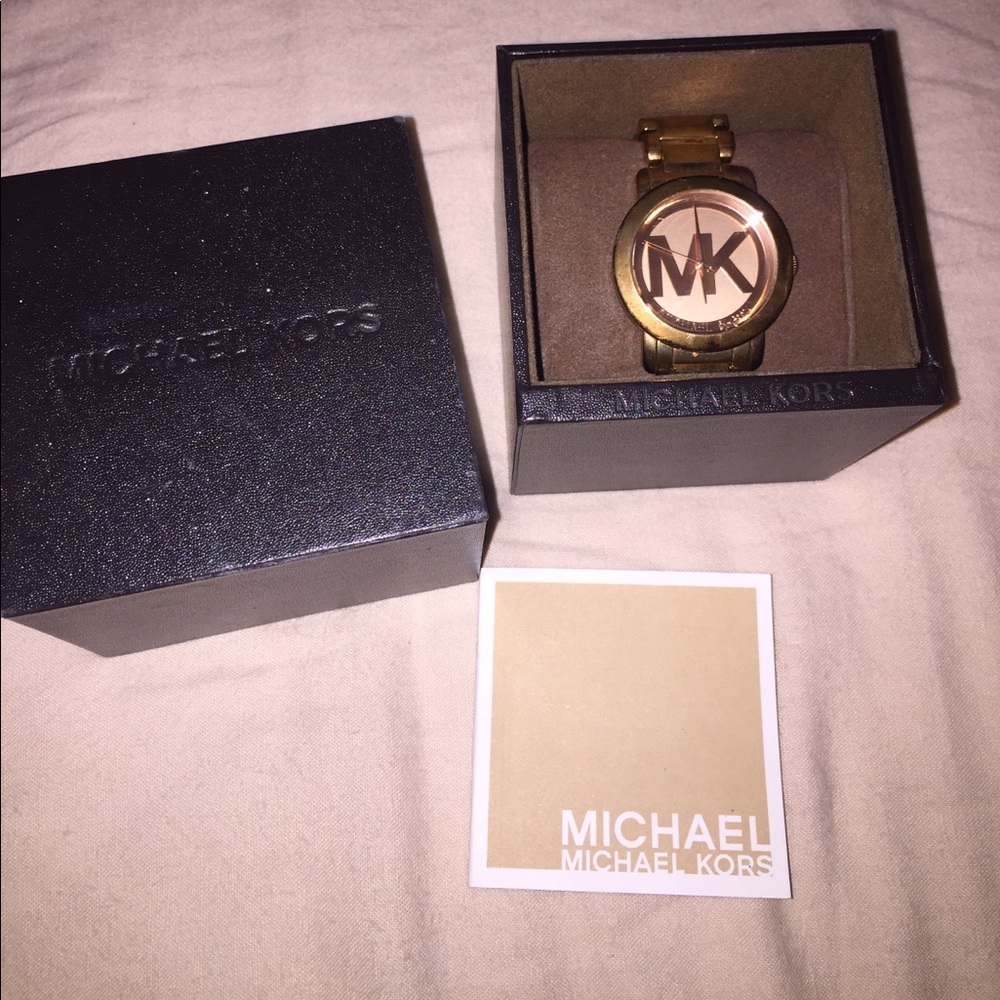 Rose gold Michael Kors Watch