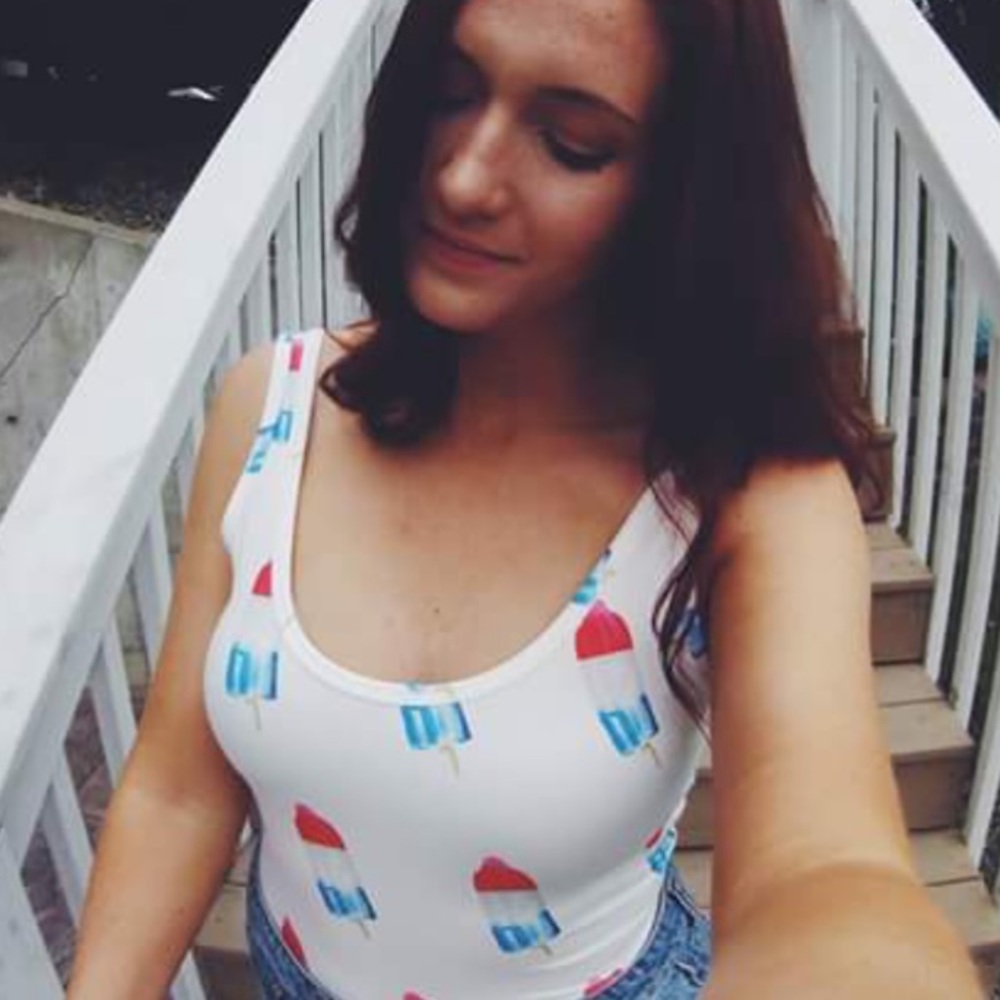 Boohoo ice cream summer bodysuit