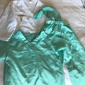 4 piece Doctor Toddler Costume