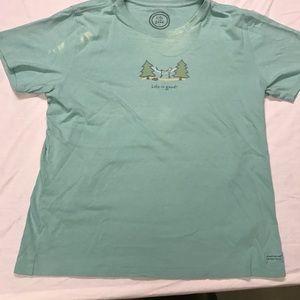 vintage life is good t shirt-negotiable price
