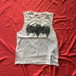 Vintage style batman muscle tee