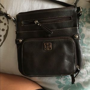 Light brown side purse
