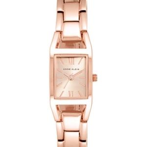 NIB • Anne Klein Rose Gold Tone Bracelet Watch