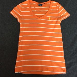 V-Neck Ralph Lauren Tee