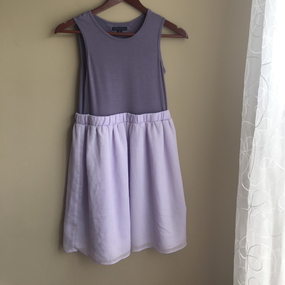 Tommy Hilfiger kids purple dress