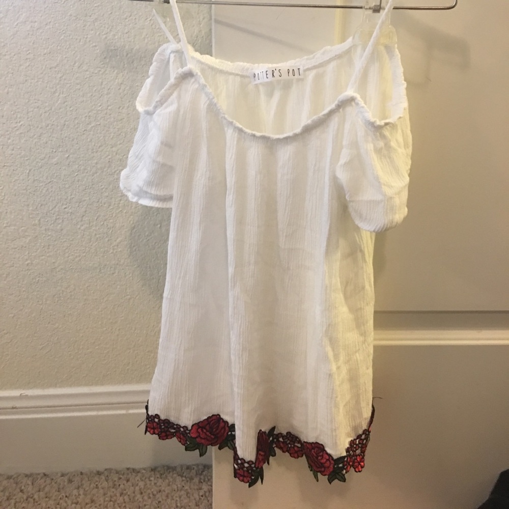 Off the shoulder blouse