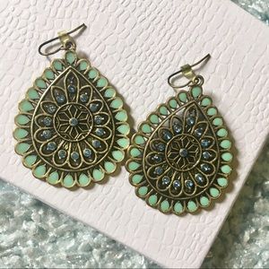 Dangle Filigree Earrings
