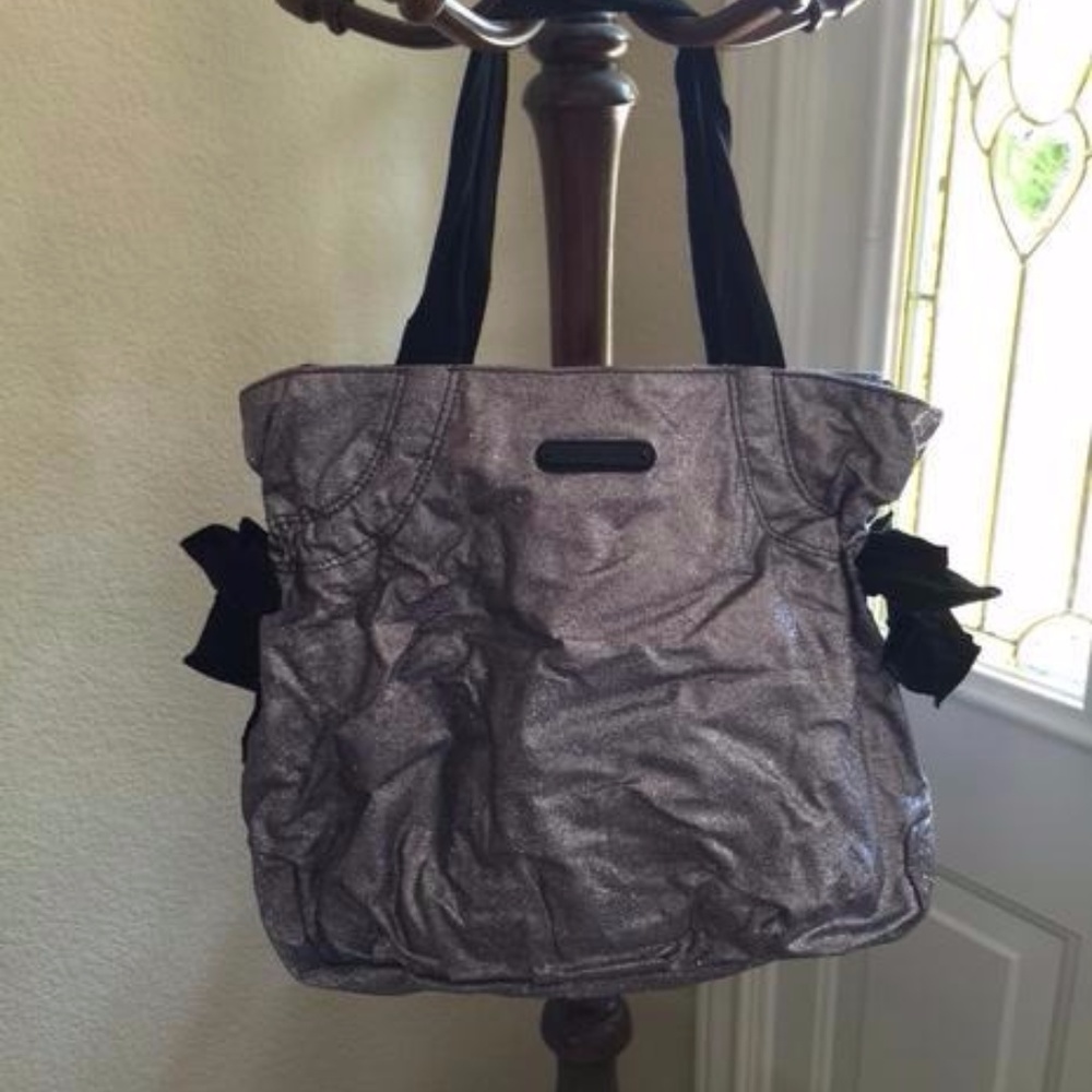 Juicy Couture Glitter Tote and Wristlet