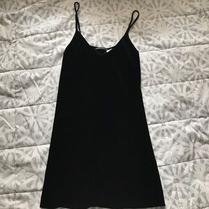 BRAND NEW Brandy Melville Black Velvet Dress