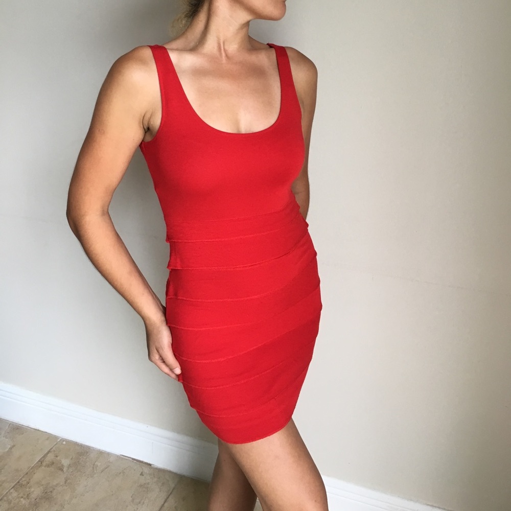 H&M Mini Red Dress