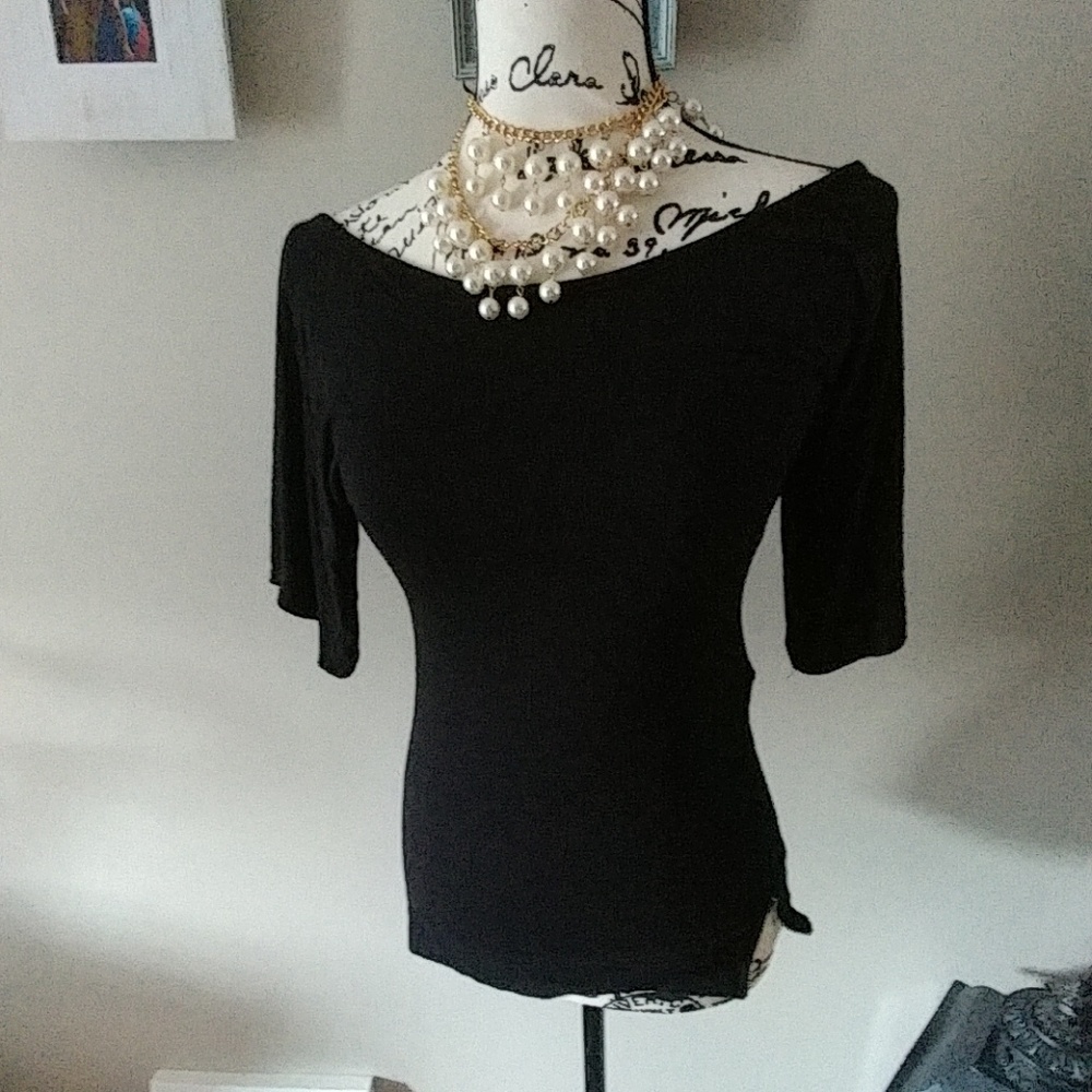 Black shirt