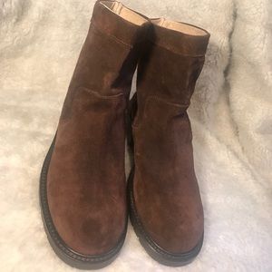Suede JCrew Ankle Boots