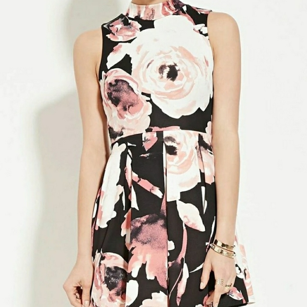 Floral Skater Dress