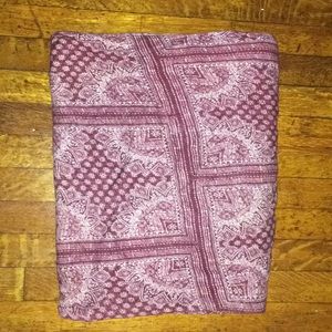 FP printed scarf