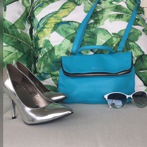 Kenneth Cole Reaction Purse, Blue, Turquoise