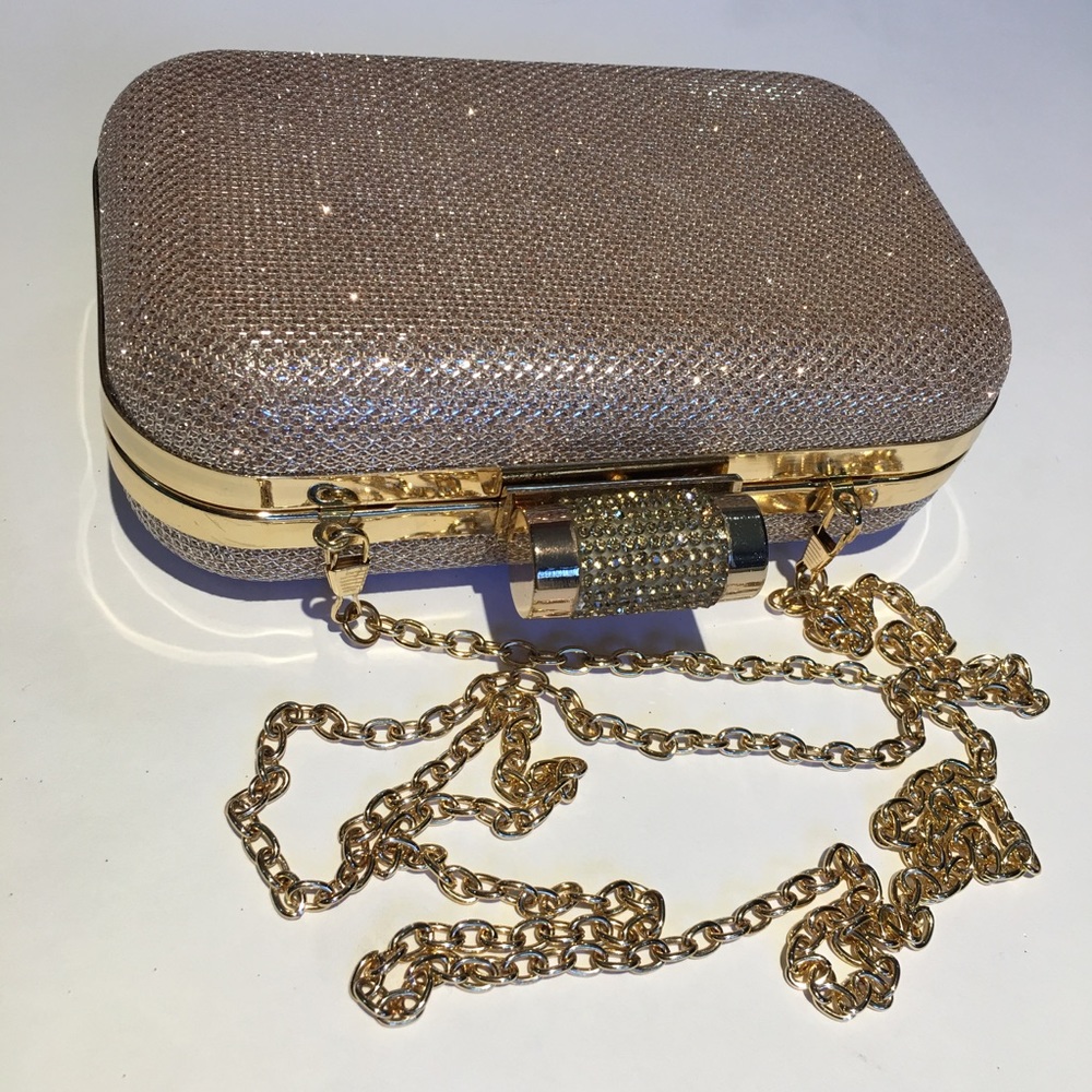 Sparkle 🌹 Rose Gold clutch 👛