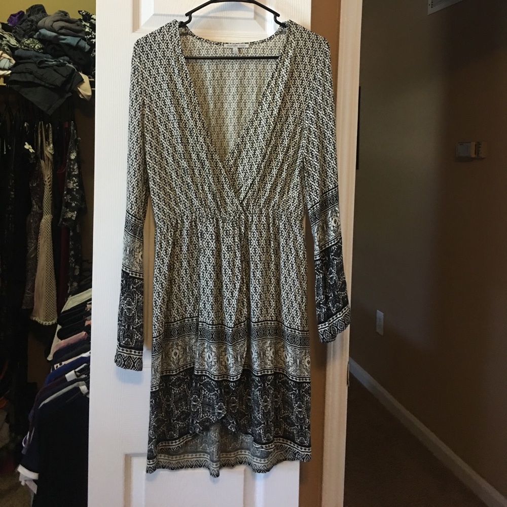 Open front Dress