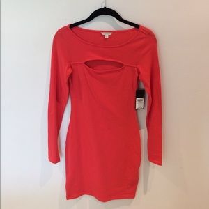Resort cut-out bodycon dress NWT