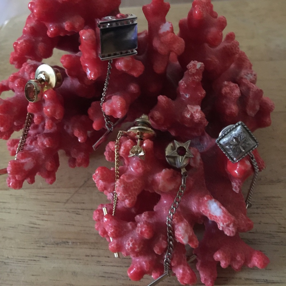Vintage mix tie pin bundle