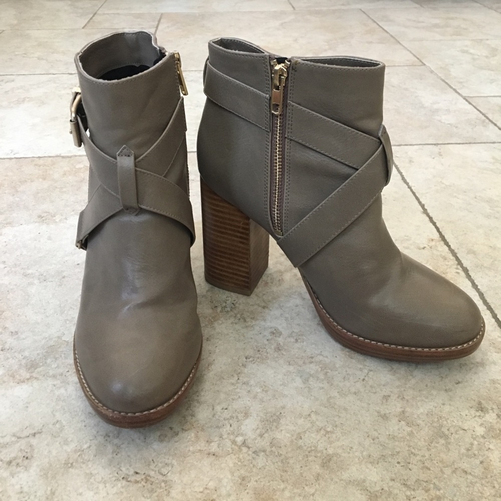 Tan Booties Size 6