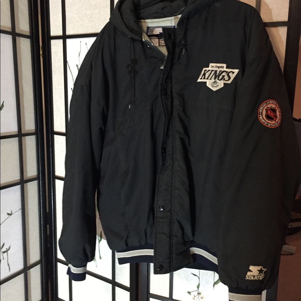 LA KINGS vintage starter puffy jacket