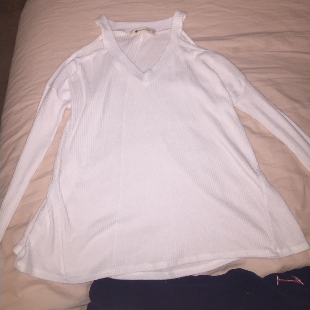 Cold Shoulder Sweater