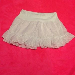 Eyelet skirt