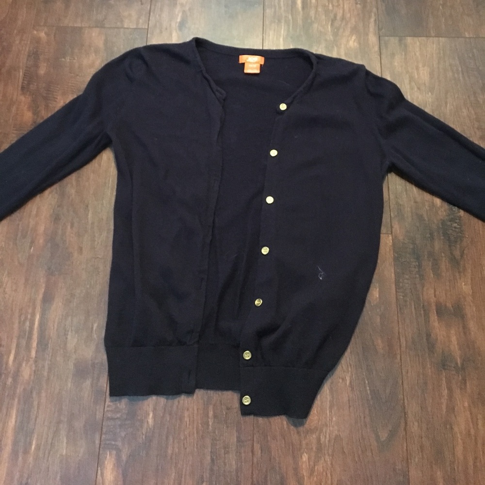Navy Blue Cardigan