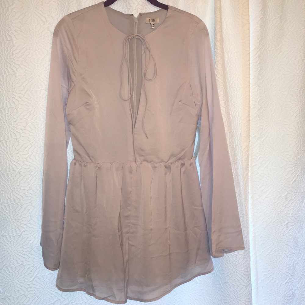 Tobi Long Sleeve Romper (Medium)