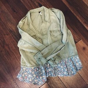 Light army green jacket