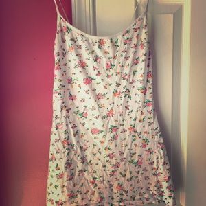 Pretty Floral Cami w/ colored flowers