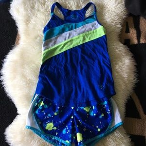 Justice girls running outfit