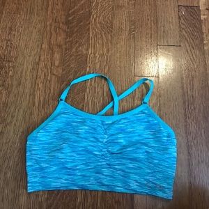 Blue/Green Champion Sports Bra
