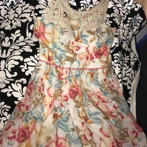 Lace/floral dress
