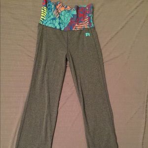 Nike floral print yoga pants kids