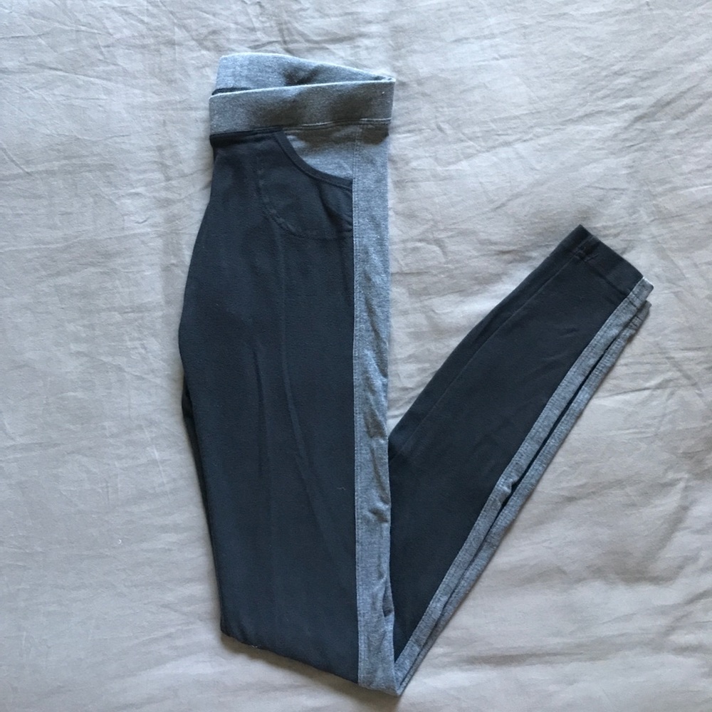 Black Hard Tail Skinny Leggings