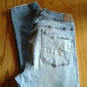 American Eagle high waist jeans