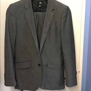 Grey H&M Blazer with Matching Pants