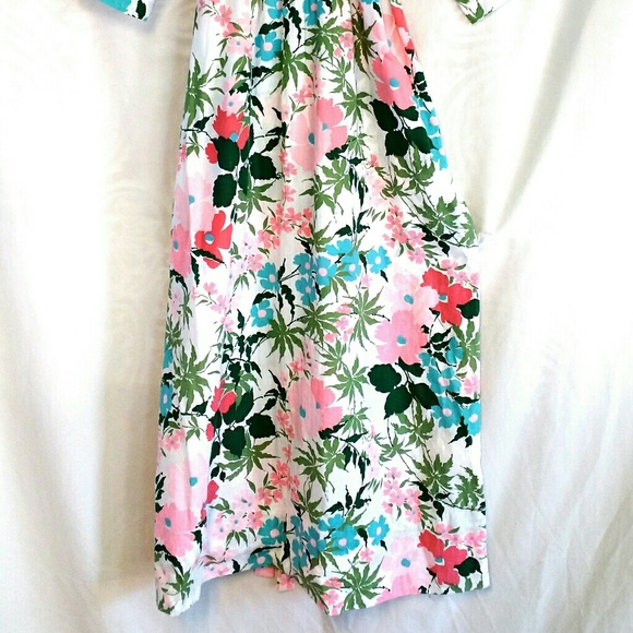 Vintage Gilead Floral Peasant Dress - Picture 2 of 5