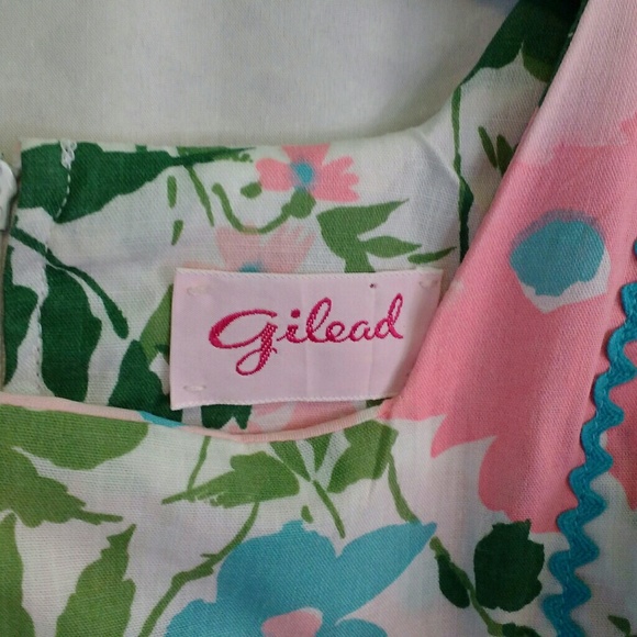 Vintage Gilead Floral Peasant Dress - Picture 5 of 5