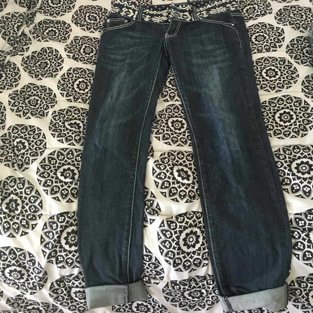 Miss Chic bling jeans. Very good condition.