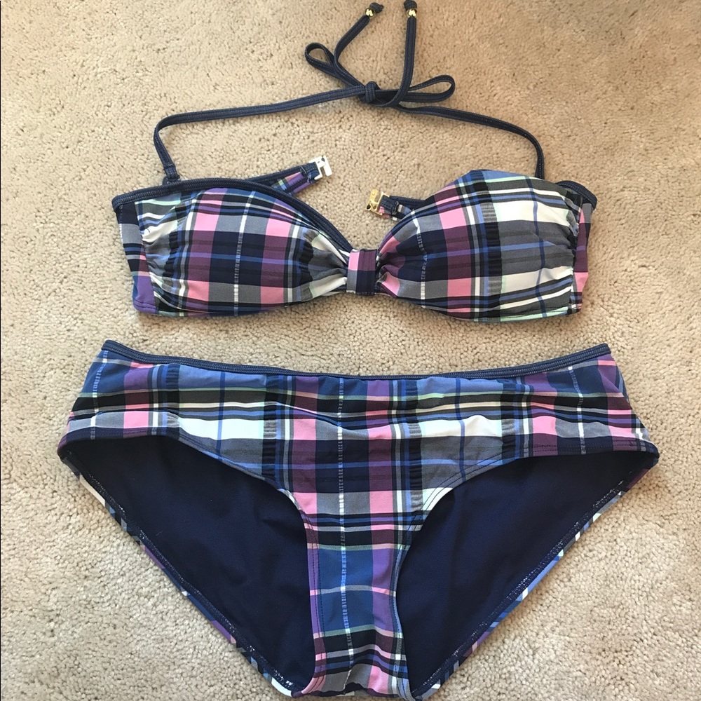 H&M plaid bikini