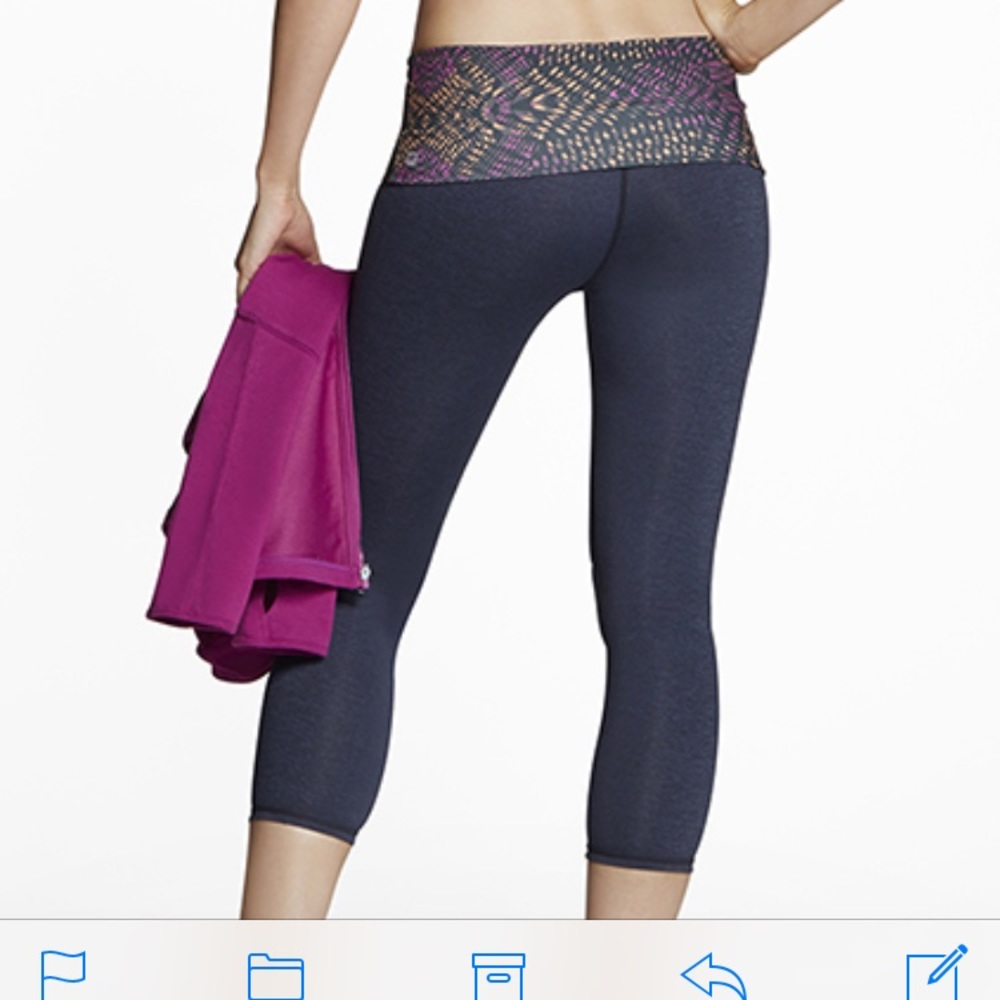 Fabletics fold over leggings