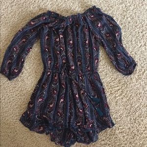 American Eagle off the shoulder romper