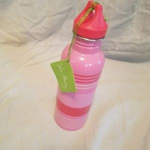 NWT pink striped Vera Bradley aluminum bottle