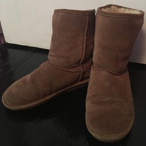 Brown, BearPaw boots