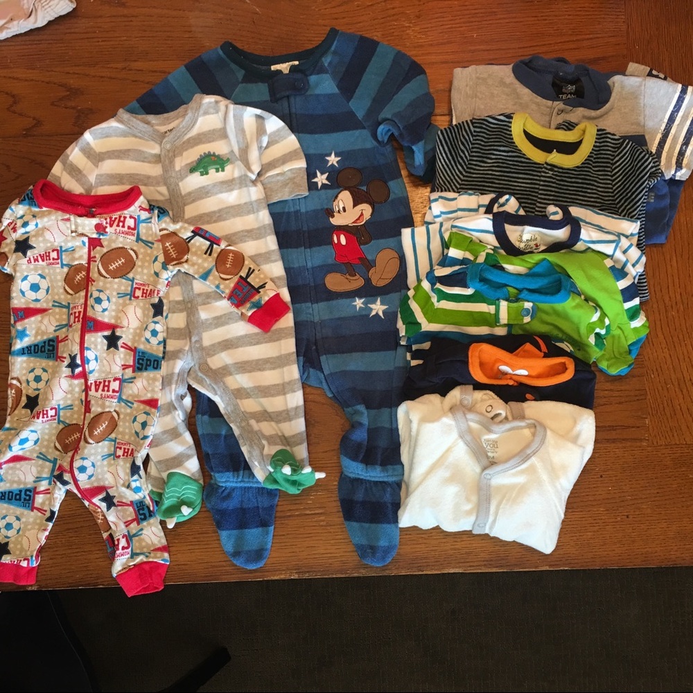 3-6mo boy jammies