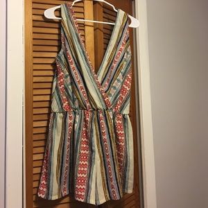 Aztec pattern romper!