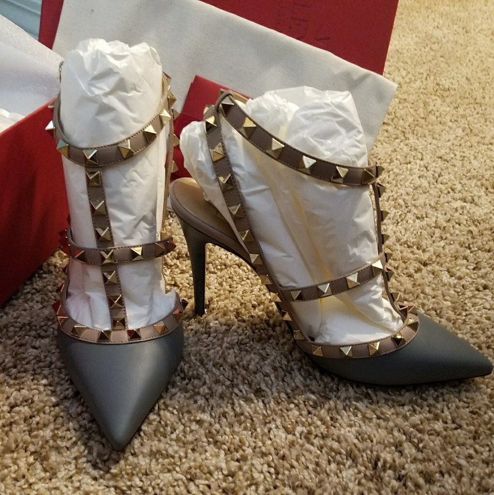 VALENTINO rockstud slingback